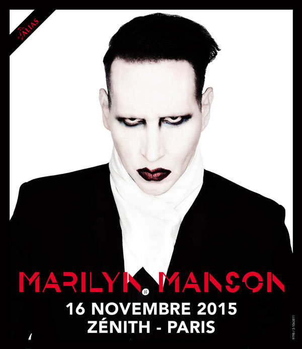 [ALERTE CONCERT] Marilyn Manson à Paris Metal Actus